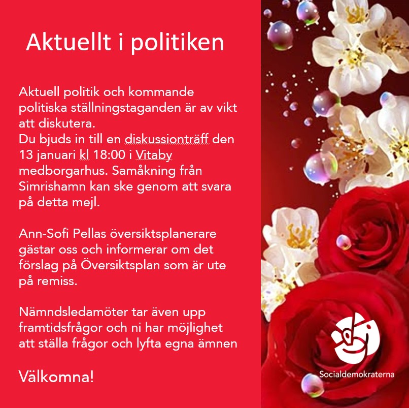 Aktuellt i politiken