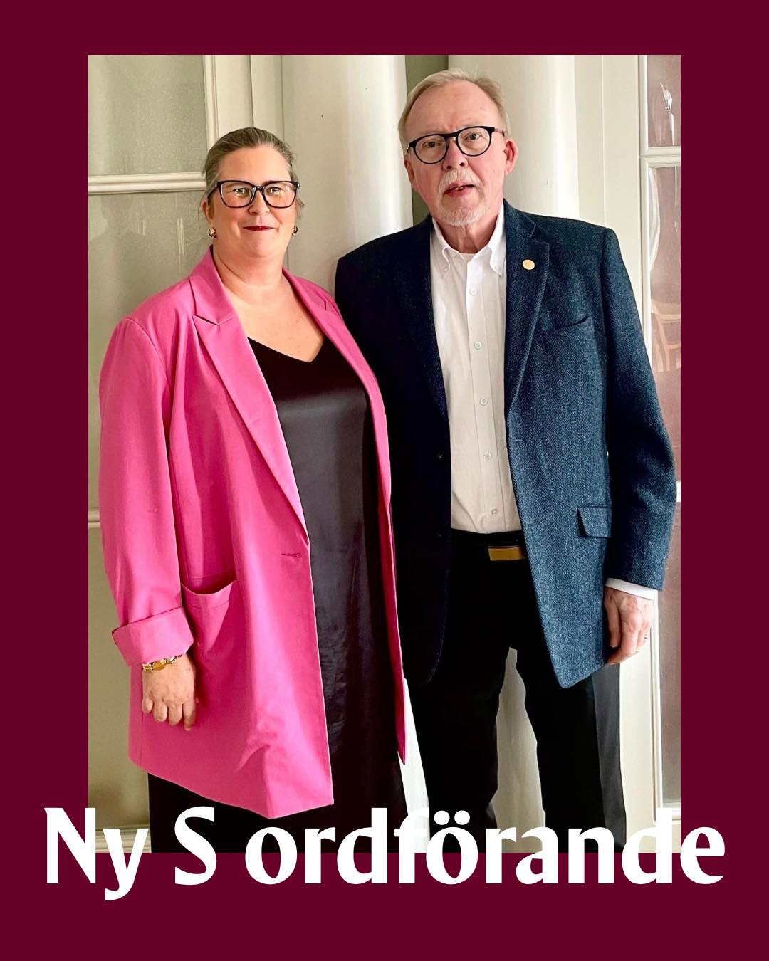 Ny ordförande i Simrishamns Arbetarekommun